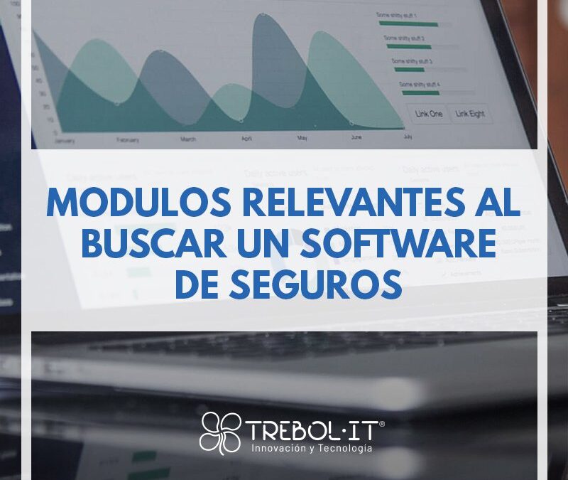 ¿Cuáles son los módulos más relevantes a la hora de considerar un software de seguros?